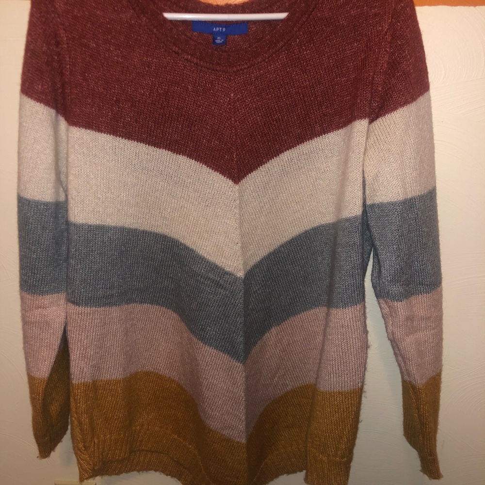 Aztec oversized sweater